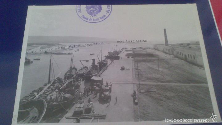 Fotograf&iacute;a antigua: FOTOGRAFIA 17 X 12 CM CM, PUERTO DE BARBATE, CADIZ.