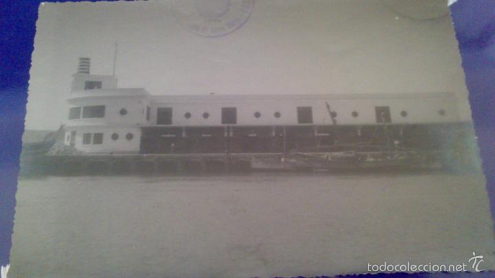 Fotograf&iacute;a antigua: FOTOGRAFIA 17 X 12 CM CM, LONJA DE BARBATE, CADIZ, FOTO DUBOIS CADIZ