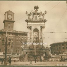 Fotografía antigua: FOTO ORIGINAL EXPOSICION INTERNACIONAL BARCELONA 1929 PLAZA ESPAÑA - 8X5,5 CM. Lote 58106603
