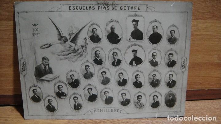 Fotografía antigua: orla de las escuelas pias de getafe - curso 1922 , 1923 - Foto 1 - 63572964