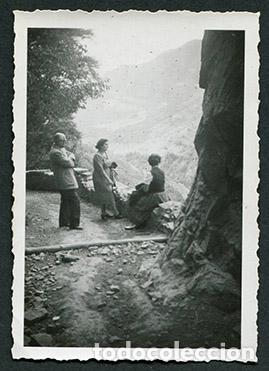 Fotograf&iacute;a antigua: Monasterio de San Miguel del Fay. Sant Miquel del Fai. Octubre 1952