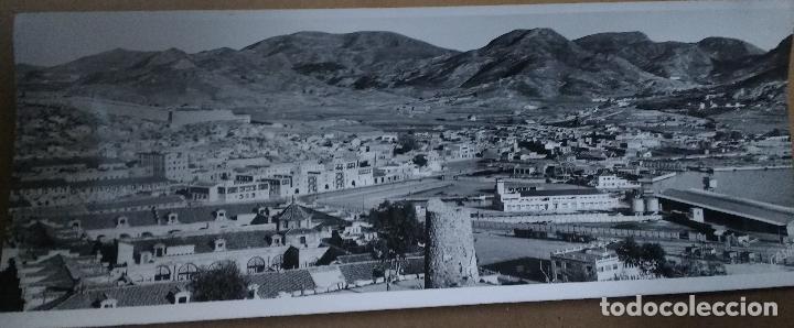 Fotograf&iacute;a antigua: FOTOGRAFIA PANORAMICA DE CARTAGENA MURCIA. FOTO CASAU, MEDIDAS 23 X 9 CM