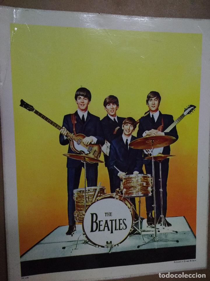 Fotograf&iacute;a antigua: FOTOGRAFIA COLOR IMPRESA THE BEATLES, ORIGINAL A&Ntilde;O 1965, PRINTED IN GREAT BRITAIN