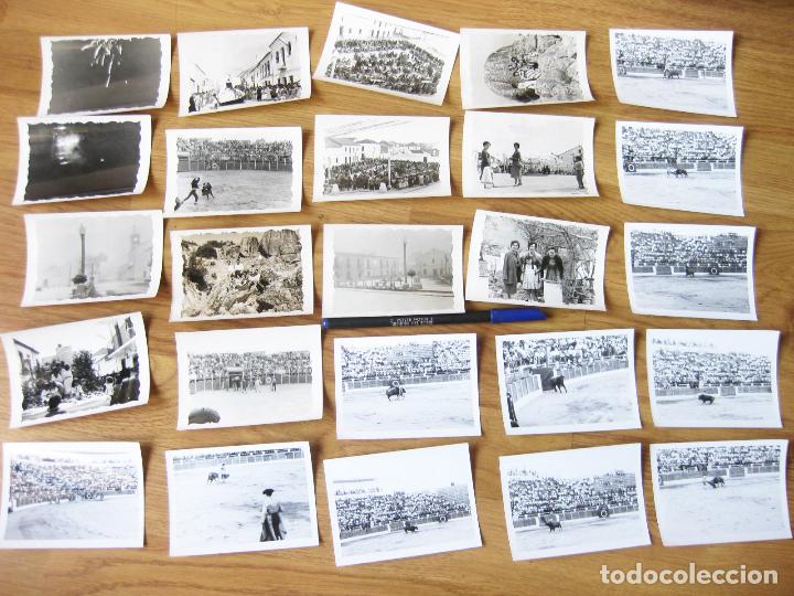 Fotograf&iacute;a antigua: LOTE DE FOTOGRAFIAS DE LAS FIESTAS DE VILLANUEVA DE CORDOBA - FOTO SERRANO - A&Ntilde;OS 60