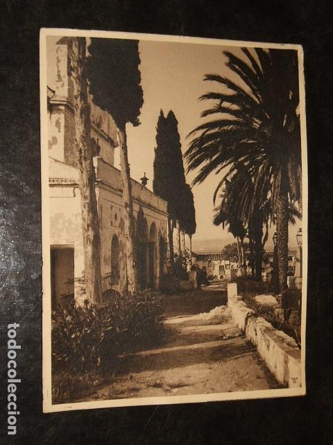 Fotografia antica: ANTEQUERA MALAGA EL CEMENTERIO OTTO WUNDERLICH FOTOGRAFO DECADA 1920