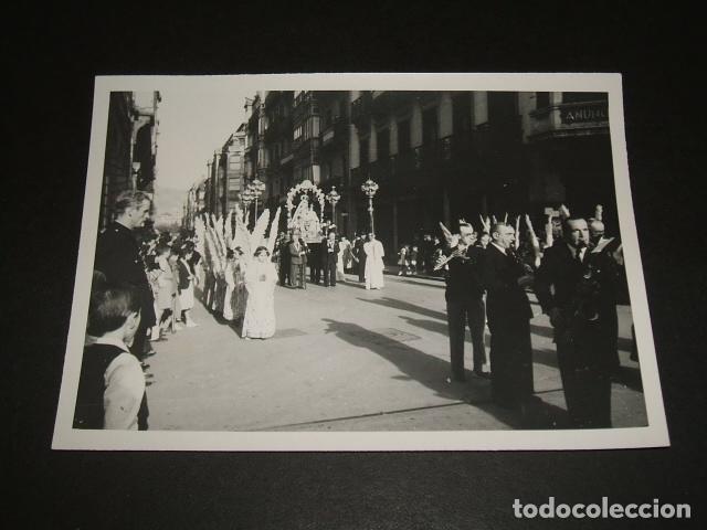 Photographie ancienne: SAN SEBASTIAN GUERRA CIVIL PROCESION CON VIRGEN FOTOGRAFIA POR SOLDADO LEGION CONDOR