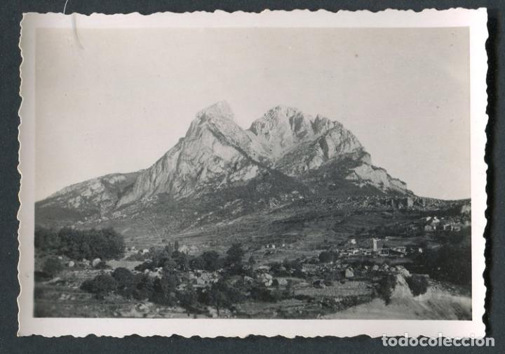 Fotograf&iacute;a antigua: Pedraforca. Saldes. Bonita foto-1. c. 1949
