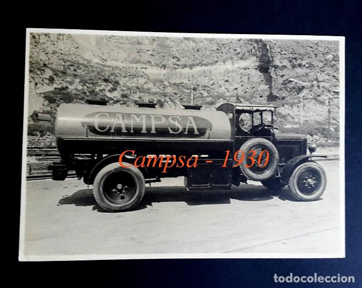 Camiones - campsa - 1930 - fotografia j. ribera - Vendido en Venta Directa  - 109527023