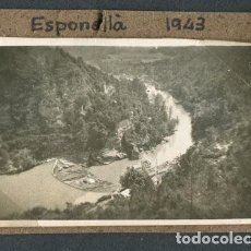 Photographie ancienne: GIRONA: ESPONELLÀ. EMBALSE. C. 1944. Lote 112286699