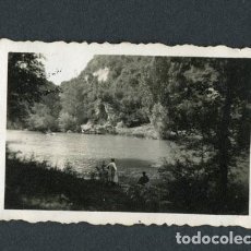 Photographie ancienne: GIRONA. ESPONELLA. RÌO FLUVIA. C. 1943. Lote 112286879