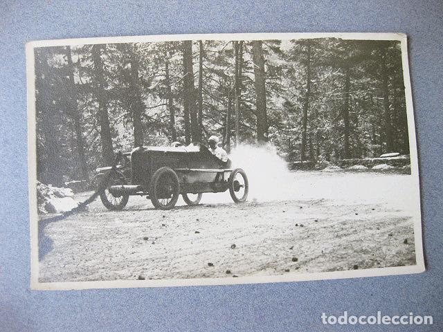 Fotograf&iacute;a antigua: FOTOGRAFIA POSTAL DE UN AUTOMOVIL DE CARRERAS DE PRINCIPIOS DEL SIGLO XX