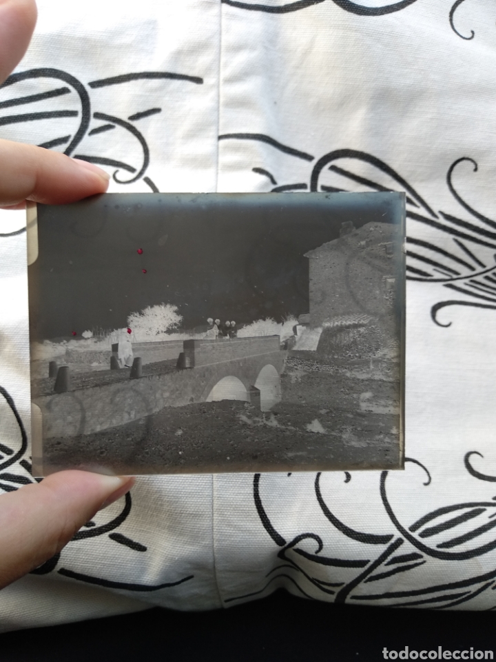 Fotografía antigua: Fotografía antigua placa gelatino-bromuro 9 x 12 cm localidad a identificar año 1900 - Foto 5 - 127666106