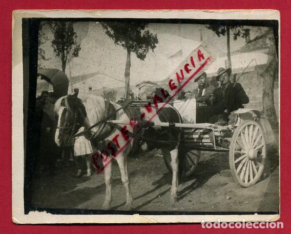 Fotografia antica: PEQUE&Ntilde;A FOTOGRAFICA , FOTO MINUTERO , CARRO ANTIGUO , ORIGINAL ,MN2