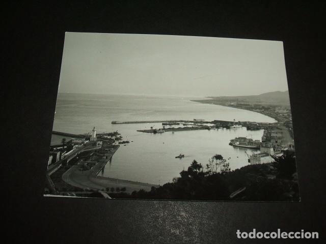 Fotografia antiga: MALAGA VISTA DE GIBRALFARO FOTOGRAFIA GONZALO RAMIREZ A&Ntilde;OS 50 7,5 X 10,5 CMTS