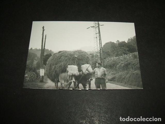 Alte Fotografie: CANGAS DE ONIS ASTURIAS CARRETA ASTUR FOTOGRAFIA A&Ntilde;OS 5 POR GONZALO RAMIREZ 5 X 7,5 CMTS