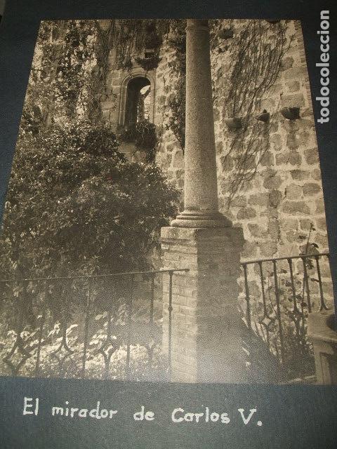 Alte Fotografie: YUSTE CACERES MIRADOR DE CARLOS V FOTOGRAFIA 1956 POR GONZALO RAMIREZ 18 X 24 CMTS