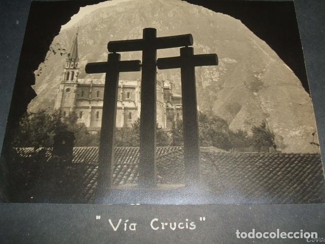 Antique Photography: COVADONGA ASTURIAS  FOTOGRAFIA 1957 POR GONZALO RAMIREZ 18 X 24 CMTS