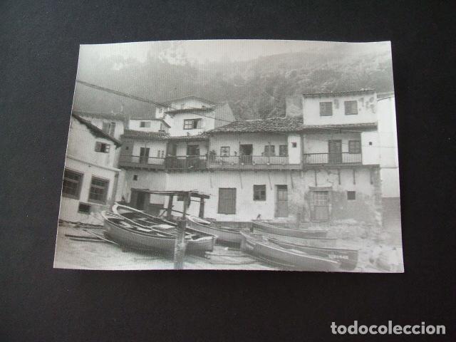 Alte Fotografie: ASTURIAS PUERTO DE PESCADORES FOTOGRAFIA ANTIGUA 7,5 X 10,5 CMTS