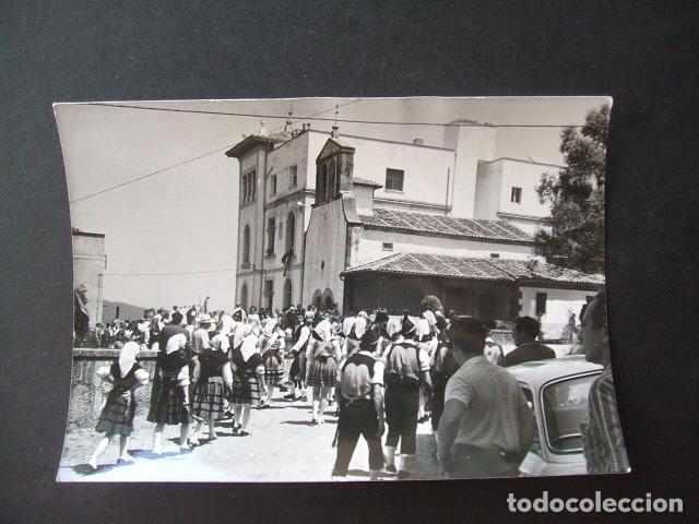 Alte Fotografie: PRAVIA ASTURIAS FIESTA VIRGEN DEL VALLE GRUPO TRAJE TIPICO FOTOGRAFIA ANTIGUA 7,5 X 10,5 CMTS