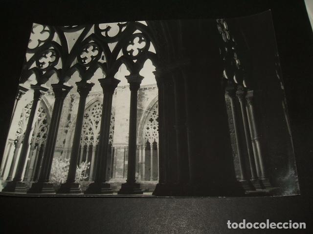 Photographie ancienne: LERIDA CATEDRAL CLAUSTRO FOTOGRAFIA ANTIGUA POR VIAJERO FRANC&Eacute;S 13 X 18 CMTS