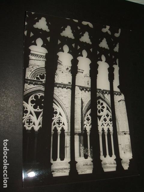 Fotografia antiga: LERIDA CATEDRAL CLAUSTRO FOTOGRAFIA ANTIGUA POR VIAJERO FRANC&Eacute;S 13 X 18 CMTS