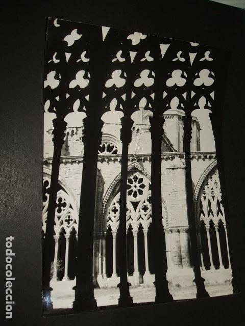 Photographie ancienne: LERIDA CATEDRAL CLAUSTRO FOTOGRAFIA ANTIGUA POR VIAJERO FRANC&Eacute;S 13 X 18 CMTS