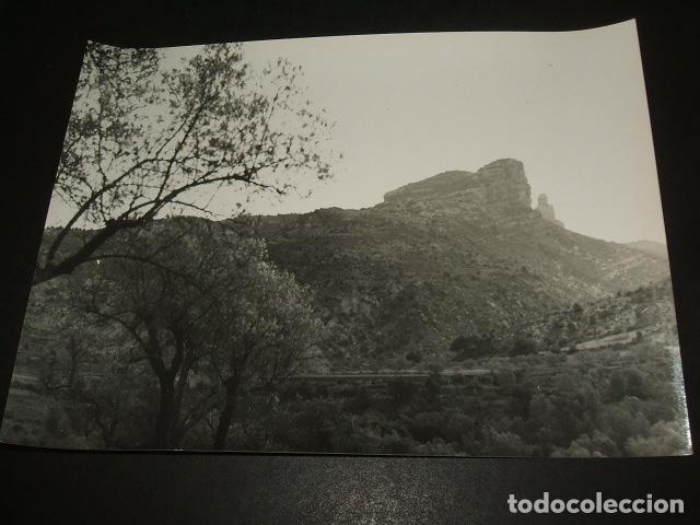 Fotografia antiga: MONT DE POBLA DE SEGUR NOGUERA PALLARESA LERIDA FOTOGRAFIA ANTIGUA POR VIAJERO FRANC&Eacute;S 13 X 18 CMTS