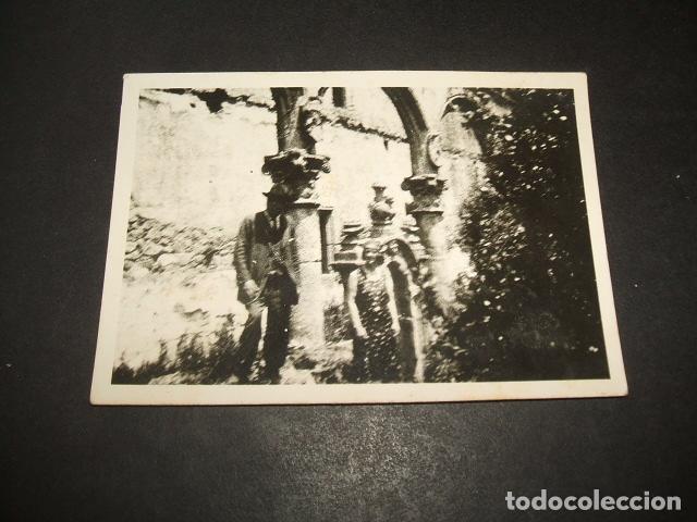 Fotografia antica: YUSTE CACERES FOTOGRAFIA CLAUSTRO EN RUINAS A&Ntilde;OS 30 6 X 8,5 CMTS