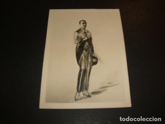 Fotografia antica: RETRATO DE HOMBRE COMPOSICION ART DECO HACIA 1920 8 X 11,5 CMTS