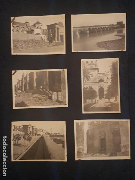 Photographie ancienne: CORDOBA 6 FOTOGRAFIAS ANTIGUAS 1931 POR VIAJERO FRANCES 6 X 9 CMTS