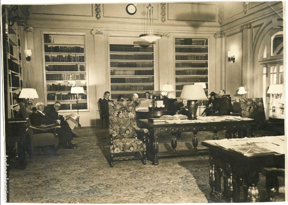 Photographie ancienne: Biblioteca del Olimpic Club de San Francisco, 1935 20,6x29 cm