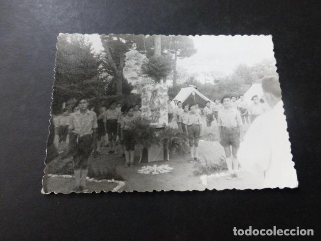 Antique Photography: HOYOS DEL ESPINO AVILA CAMPAMENTO DEL FRENTE DE JUVENTUDES FOTOGRAFIA A&Ntilde;OS 60