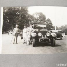 Fotografía antigua: FOTOGRAFÍA DE UN AUTOMOVIL ROLLS ROYCE EN AGOSTO DE 1933. Lote 150953614