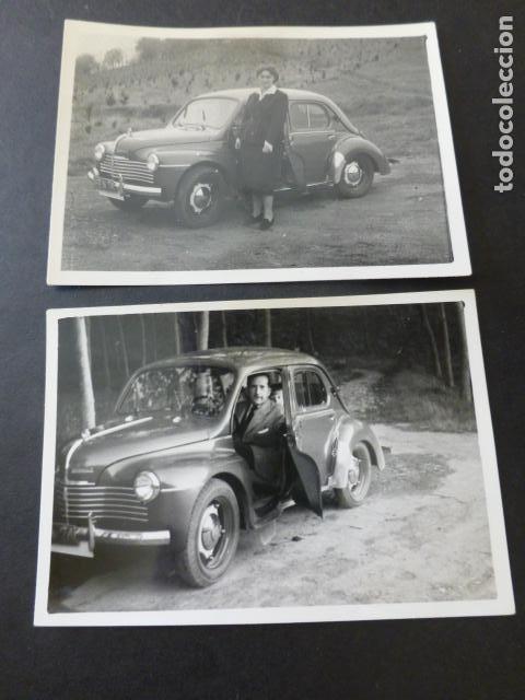 Fotograf&iacute;a antigua: SAN SEBASTIAN COCHE MATRICULA SAN SEBASTIAN N&ordm; 24 2 FOTOGRAFIAS ANTIGUAS 6 X 8,5 CMTS