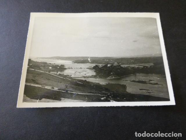 Photographie ancienne: SAN VICENTE DE LA BARQUERA CANTABRIA VISTA FOTOGRAFIA ANTIGUA 6 X 9 CMTS