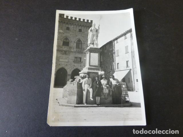 Alte Fotografie: ITALIA EL ESCRITOR JOSE FRANCES Y FAMILIA EN VIAJE FOTOGRAFIA A&Ntilde;OS 20 7,5 X 10,5 CMTS