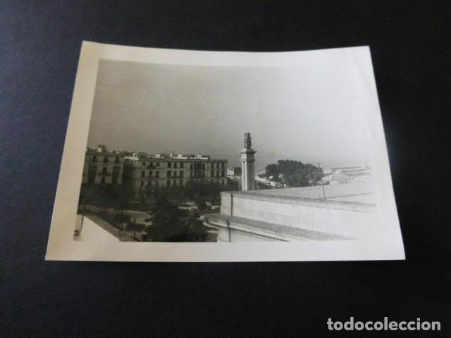 Alte Fotografie: CADIZ MONUMENTO A LAS CORTES FOTOGRAFIA ANTIGUA 7,5 X 10,5 CMTS