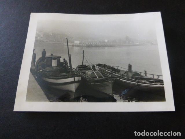 Fotograf&iacute;a antigua: SAN VICENTE DE LA BARQUERA CANTABRIA PUERTO FOTOGRAFIA ANTIGUA 7,5 X 10,5 CMTS