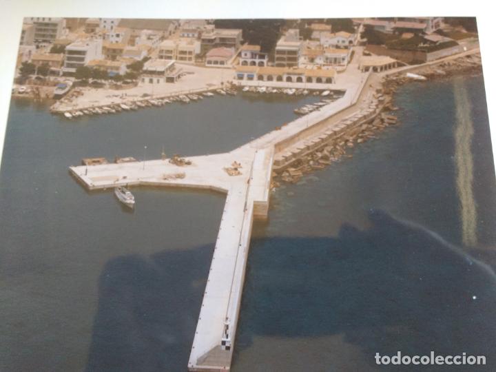 Fotograf&iacute;a antigua: FOTOGRAFIA AEREA DIQUE DE CALA RATJADA. BALEARES
