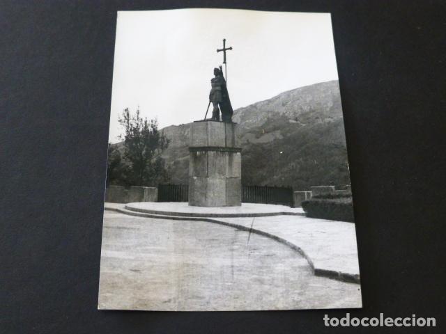 Alte Fotografie: Covadonga Asturias antigua fotograf&iacute;a 7,5 x 10,5 cmts