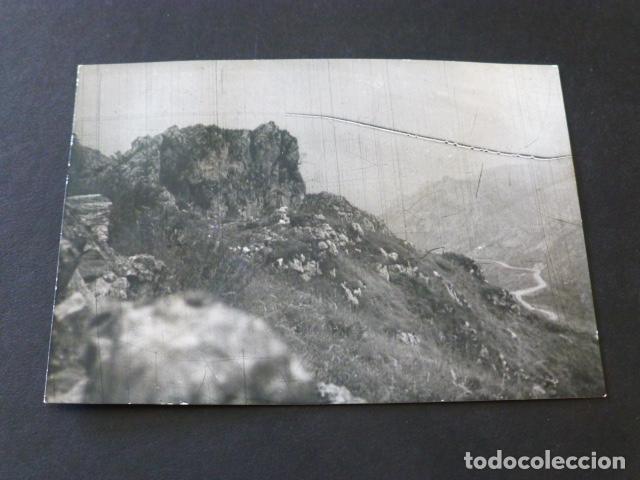 Photographie ancienne: Covadonga Asturias antigua fotograf&iacute;a 7,5 x 10,5 cmts