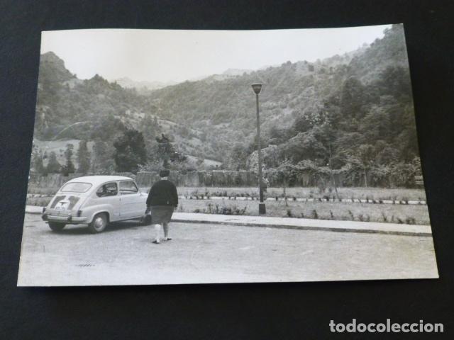 Alte Fotografie: Covadonga Asturias antigua fotograf&iacute;a 7,5 x 10,5 cmts