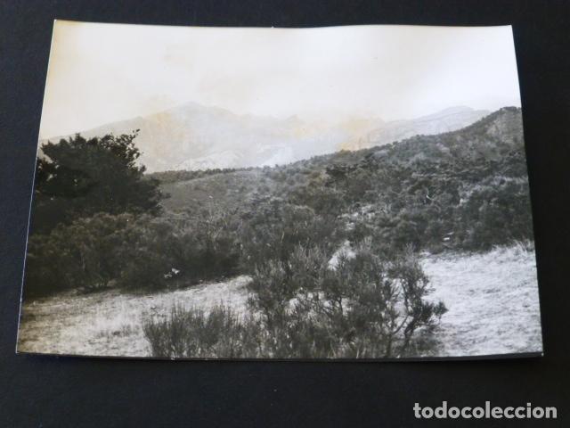 Photographie ancienne: puerto del ponton asturias antigua fotograf&iacute;a 7,5 x 10,5 cmts