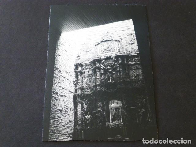 Photographie ancienne: leon retablo virgen del camino antigua fotograf&iacute;a 7,5 x 10,5 cmts