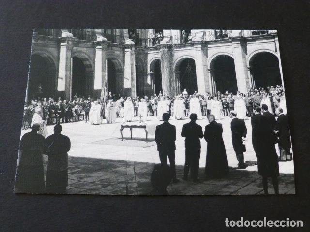 Alte Fotografie: leon san isidoro fiesta de las cabezadas antigua fotograf&iacute;a 7,5 x 10,5 cmts