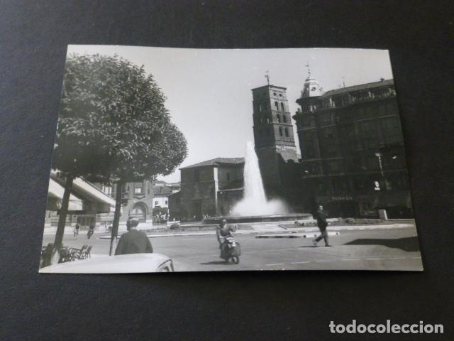 Antique Photography: leon plaza de santo domingo antigua fotograf&iacute;a 7,5 x 10,5 cmts