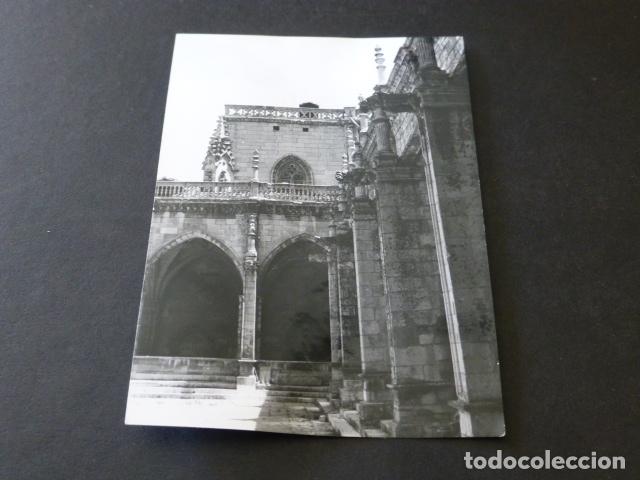 Alte Fotografie: leon claustro de la catedral antigua fotograf&iacute;a 7,5 x 10,5 cmts