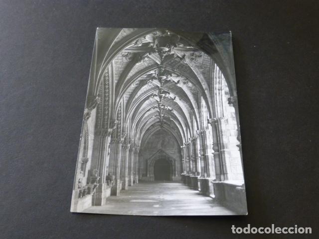 Photographie ancienne: leon claustro de la catedral antigua fotograf&iacute;a 7,5 x 10,5 cmts