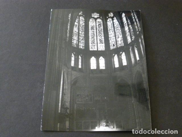 Antique Photography: leon vidrieras de la catedral antigua fotograf&iacute;a 7,5 x 10,5 cmts