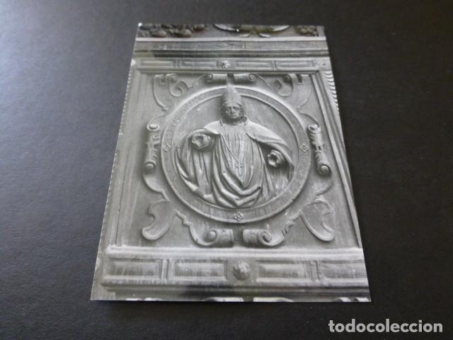 Alte Fotografie: leon detalle de la catedral antigua fotograf&iacute;a 7,5 x 10,5 cmts